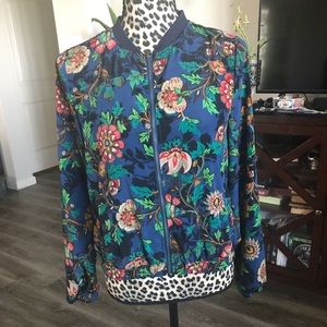 Floral funky sport jacket